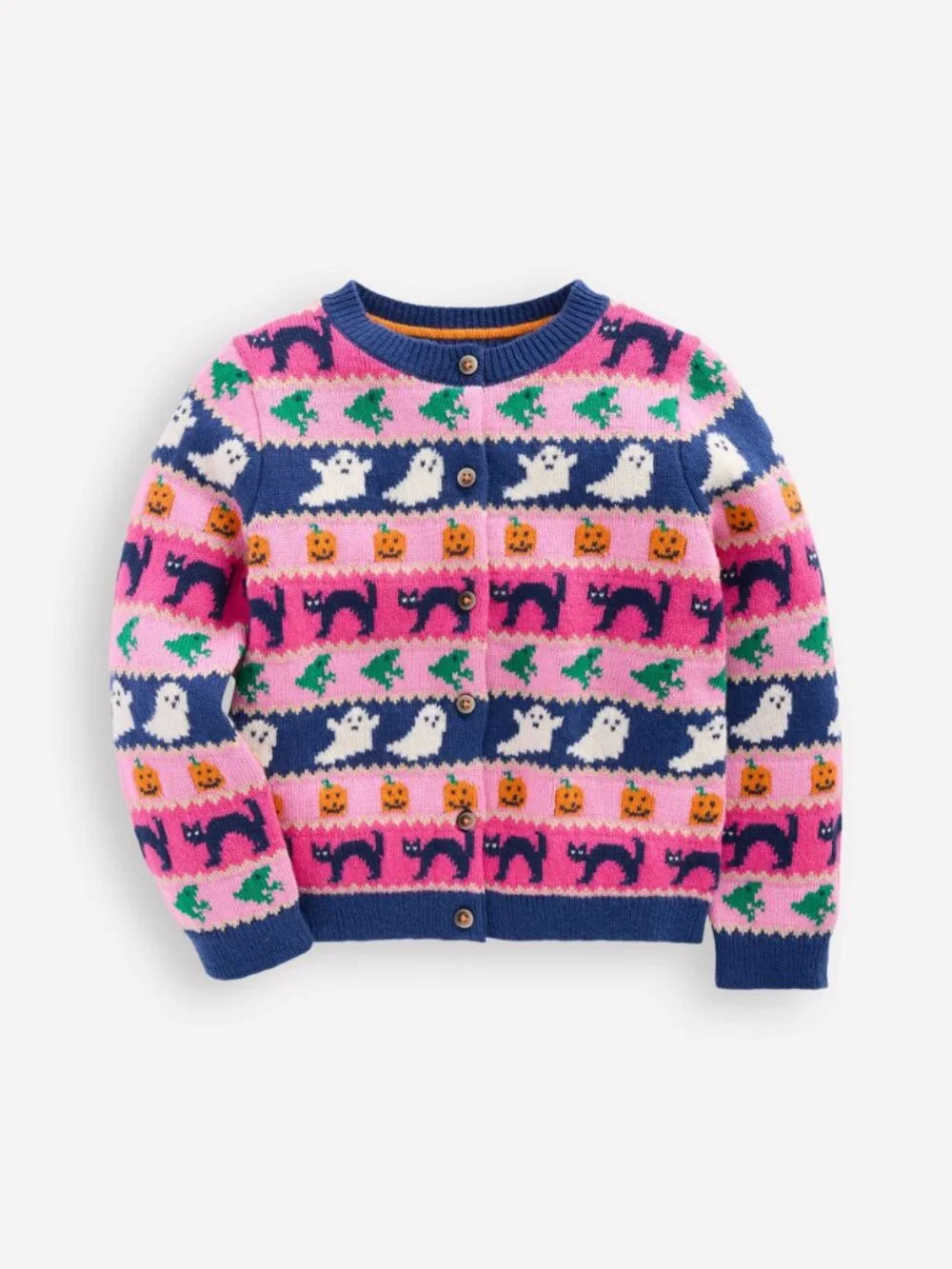 NWT Mini Boden Edie Fair Isle Cardigan